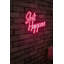 Bande lumineuse néon flexible à DEL, couleur rose, 17,7 po x 11,4 po x 0,8 po | IP67 imperméable, gabarit en mousse de PVC | 12V DC, 8W-10W / m | Système de suspension murale intégré, parfait pour la décoration intérieure et l'éclairage de fête-2101483418