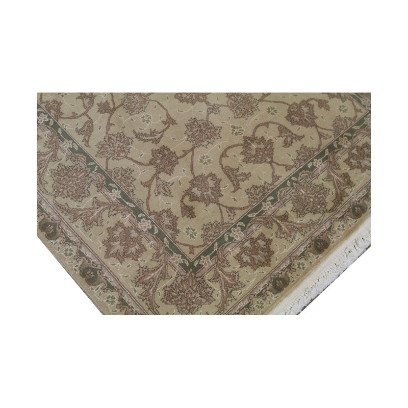 Wool Floral Area Rug