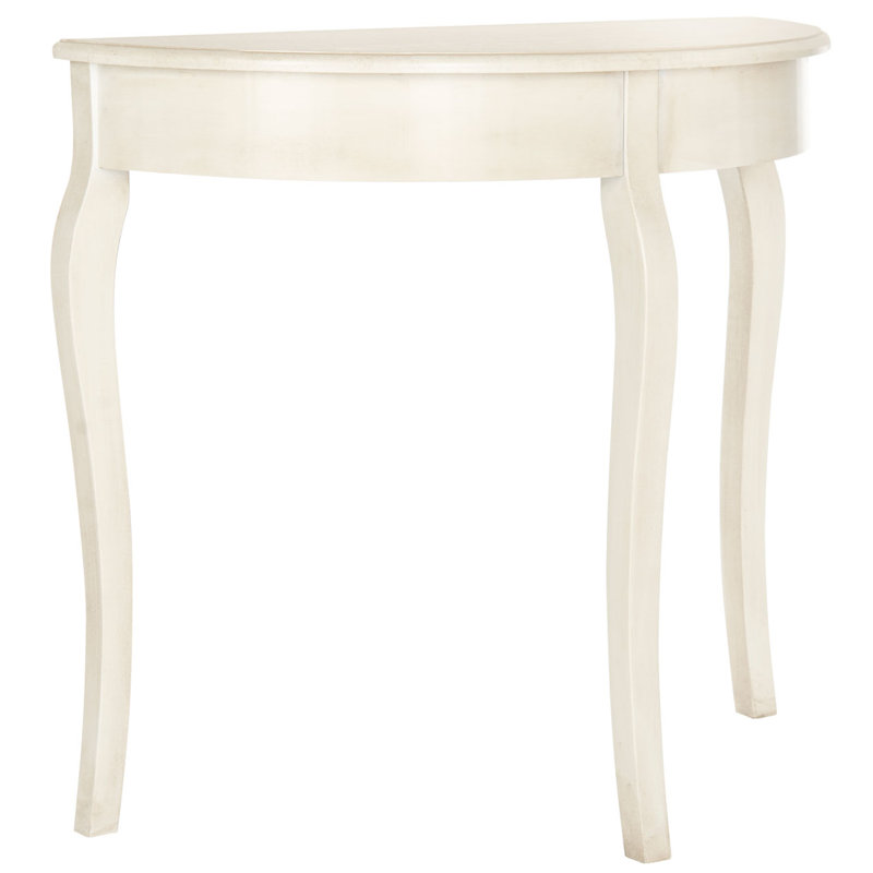 Faylene 34'' Console Table, White Washed