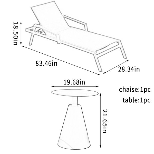 Dimensions du produit