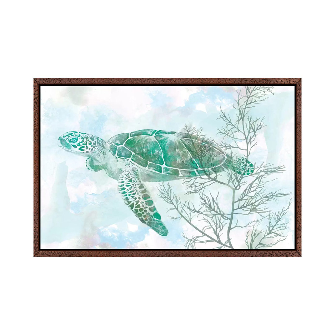 Watercolor Sea Turtle II by Studio W - Gallery-Wrapped Canvas Giclée on Canvas