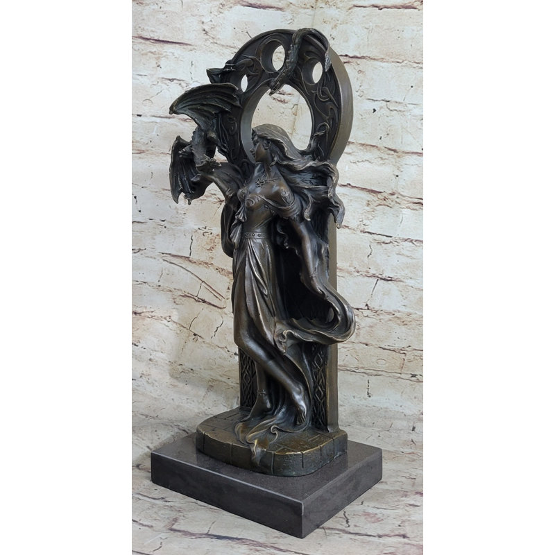 Sculpture en bronze Madri