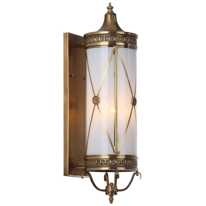 Rehobeth Stainless Steel Flush Mounted Sconce