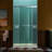 44-48" W x 80" H Double Sliding Semi- Frameless Shower Door with 5/16"(8mm) Clear Tempered Glass-71531748