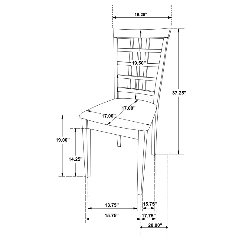 Cappuccino Dining Set, 3