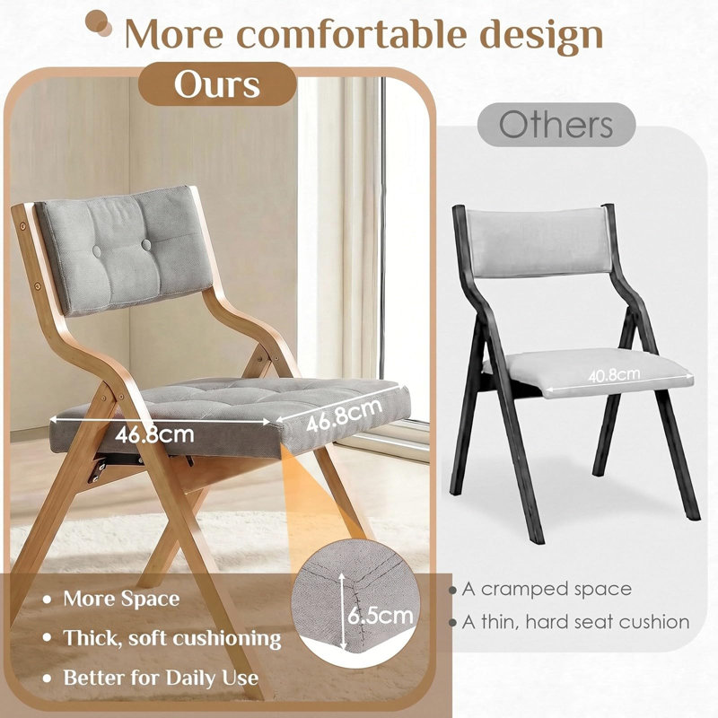 Patio Folding Chair Folding Chair, Grey