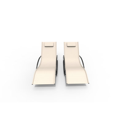 Chaise longue simple inclinable 69 po