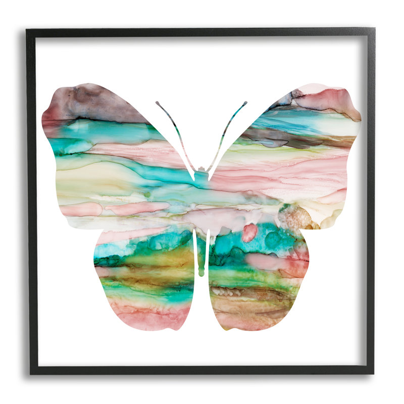 Dessin complexe de coquillage de conque en couches corail-ao-708, H 24 po x l 24 po x P 1,5 po, Giclée encadrée noir minuit