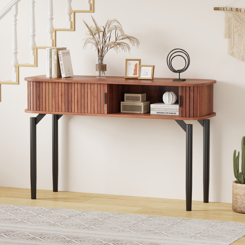 Console Table, Brown