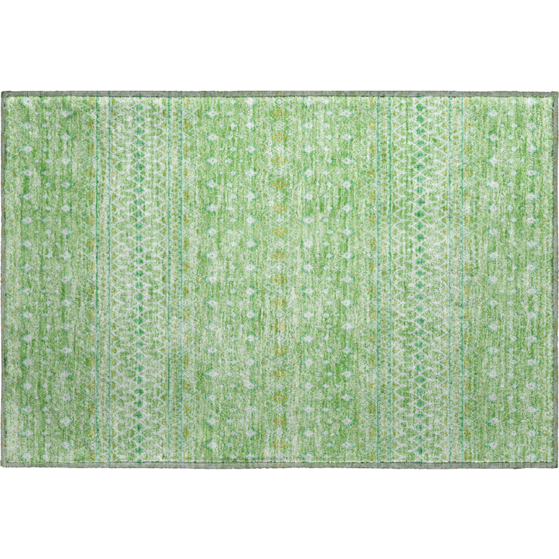 Tapis en aloès Prisco lavable à la machine de qualité supérieure, Rectangle 1 pi 8 po x 2 pi 6 po