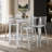 Chrome and Clear 5-Piece Bar Set