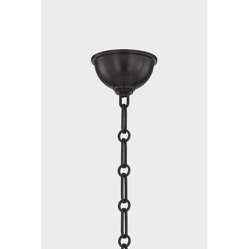 Lustre Howard par Mark D. Sikes, Noir, 9 lumières, H 26 po x l 50 po x P 50 po