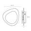 Abstract Panels 1 - Light LED Flush Mounted Sconce-143245464