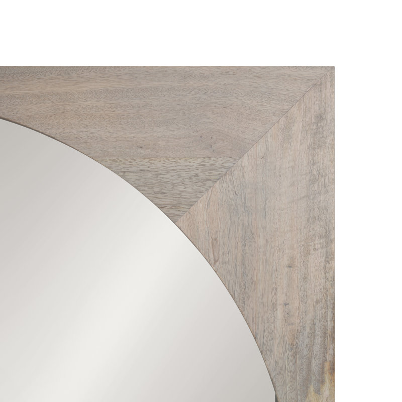 Miroir d'appoint Julianna Andover, 30 po x 20 po, Blanc