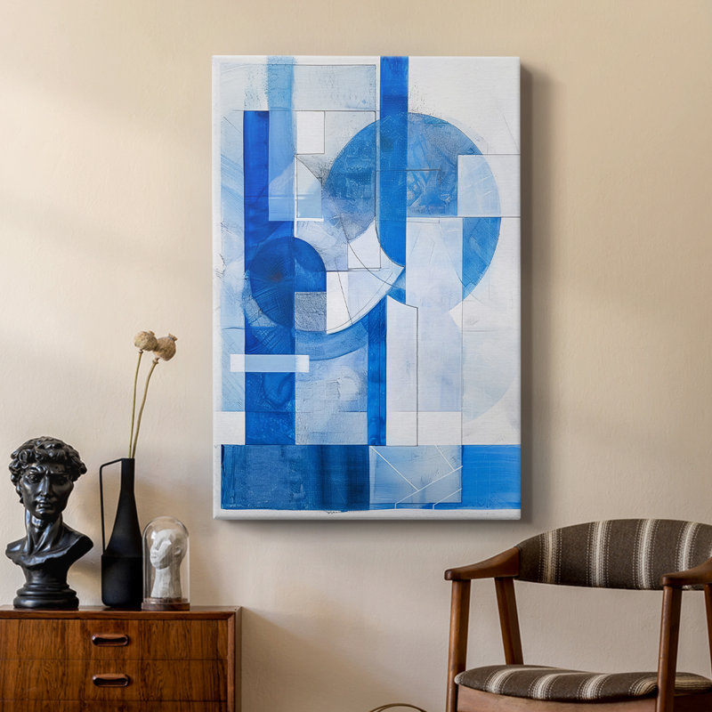 Série ABSTRACT Lxxix - galerie sur mesure, H 48 po x l 32 po