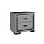 Table de chevet gris Isaiah-1150249728