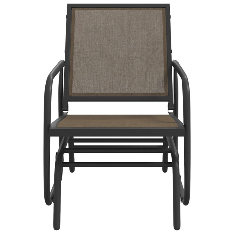 Outdoor Glider Chair, Brown