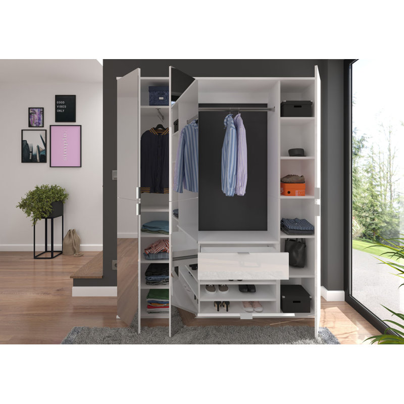 4-Piece Hasika Wardrobe Combination