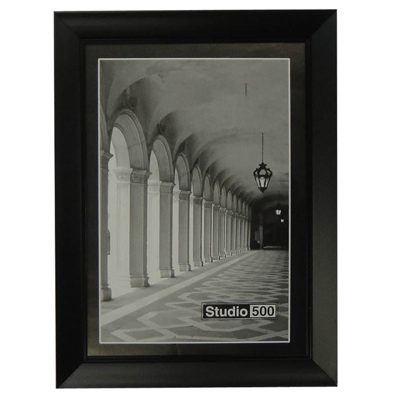 Cadre photo Glam Squad, 10 po x 8 po, Noir mat