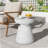 Outdoor Ponti Travertine Side Table-1483955393