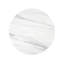 Table de bout en marbre et blanc Zaid