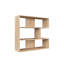 Bibliothèque géométrique H 35 "x l 37"-2009827148
