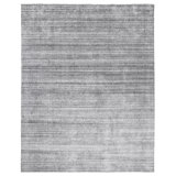 Sanam Striped Area Rug in Gray