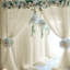 1PC / 2PCS voilage voilage pour décoration murale (59 x 118 po) - toile de fond de mariage, paravent, panneau de fond photo Studio-1449855275-1449855277