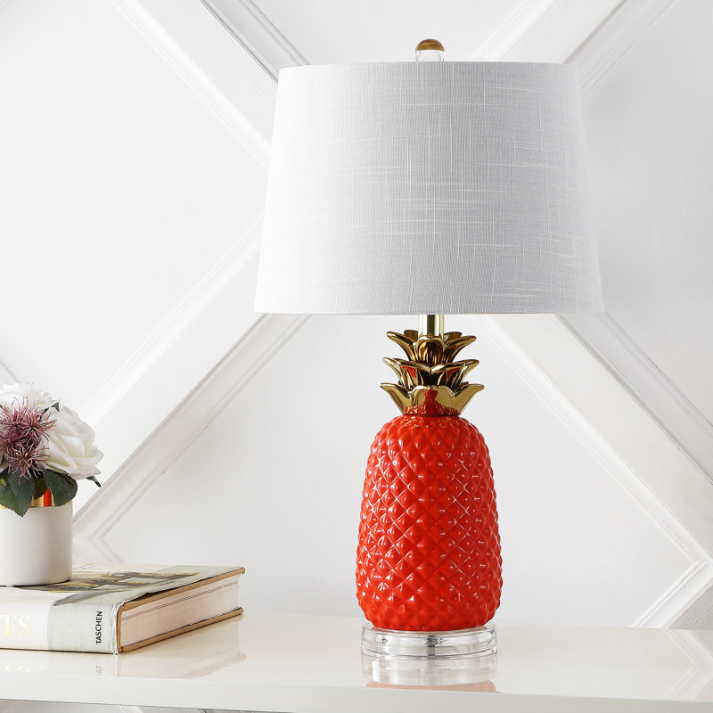 Lampe de table 23 po Arianna, Orange