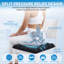 Coussin de siège gonflable 3D ergonomique, coussin de soulagement de la pression pour fauteuil roulant de voiture