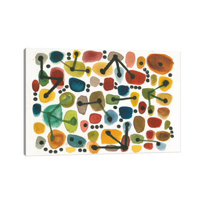 Mid Century I by Cheryl Warrick - Painting on Canvas