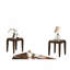 Table de bout, paquet de 3 pièces (quantité de 1) avec (quantité de 2) ensemble