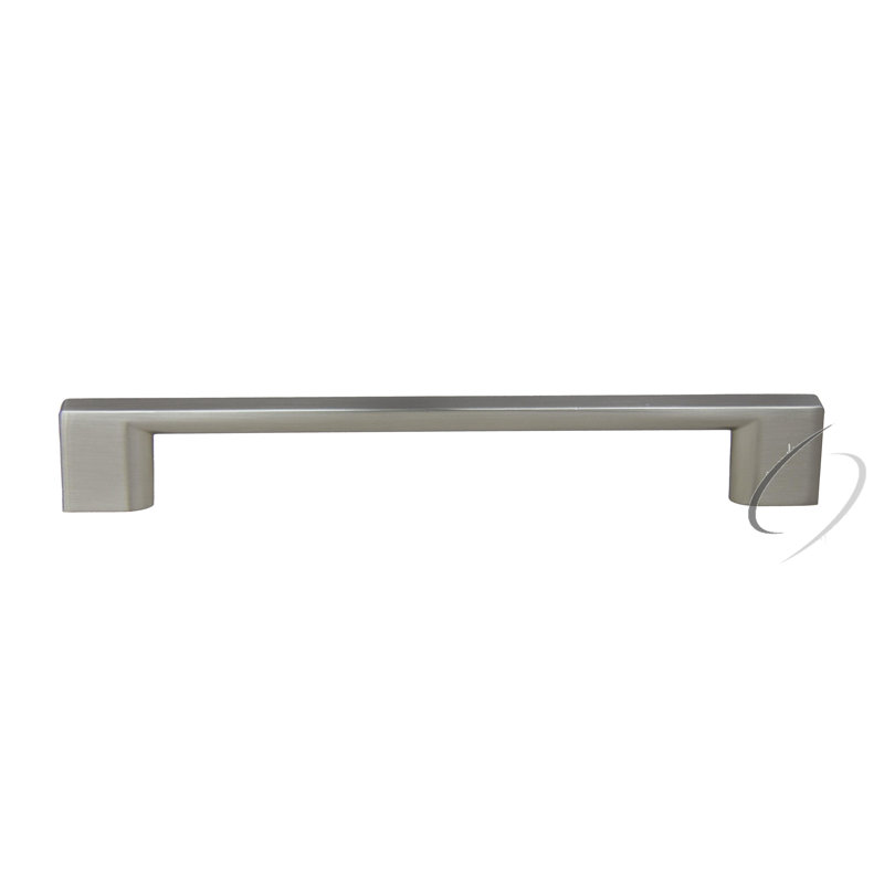 Poignée barre 5 po Miami, Nickel satiné, 5"