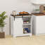 Charmant buffet rustique avec options de rangement polyvalentes-1966584334