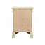 Table de chevet traditionnelle beige pour toute chambre à coucher