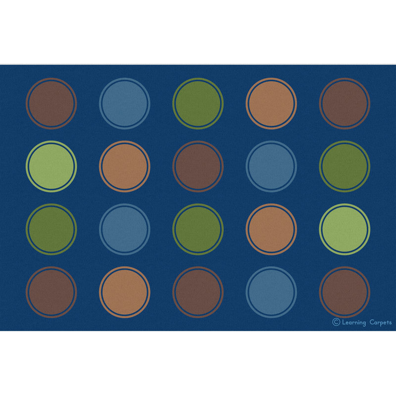 Seating Dots Woodtones - Rectangle Small