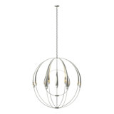 Cirque Double 12 - Light Sphere Globe Chandelier