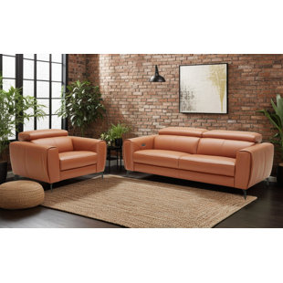Fauteuil inclinable en cuir Milan