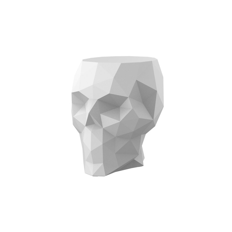 Skull - Stool, White
