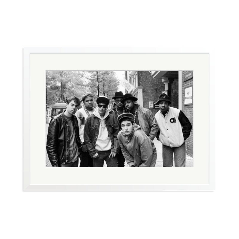 Beastie Boys & Run DMC in Amsterdam, XLarge, White