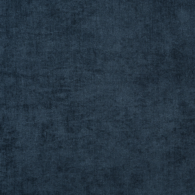Style en U avec repose-pieds, mélange de lin bleu, l 132,3 po x P 61 po H 32,3 po, matériau de coin modulaire spacieux et polyvalent, pour un usage domestique