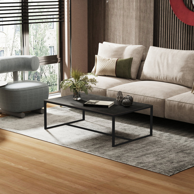 Table basse Deivion, Noir