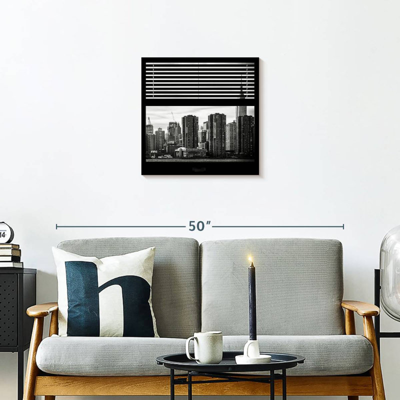Sireci Window To New York, 20" H x 20" W