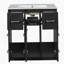 Meuble-lavabo de 30 po avec lavabo encastré et tiroirs, surface peinte, portes à fermeture en douceur, armoire de salle de bain avec tiroir basculant-609389783