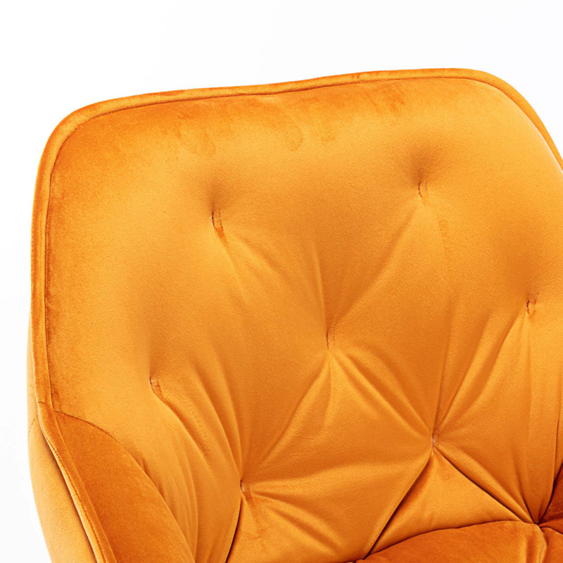 Chaise berçante Dehaan, Orange