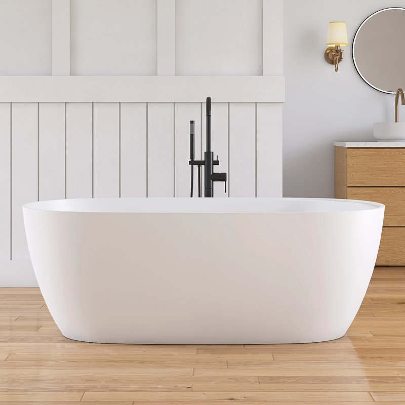 Baignoire de trempage profonde 63 po