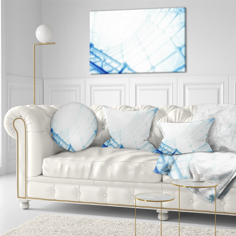 Abstract Abstract 3D Art Pattern Pillow, Rectangular, 12" x 20"