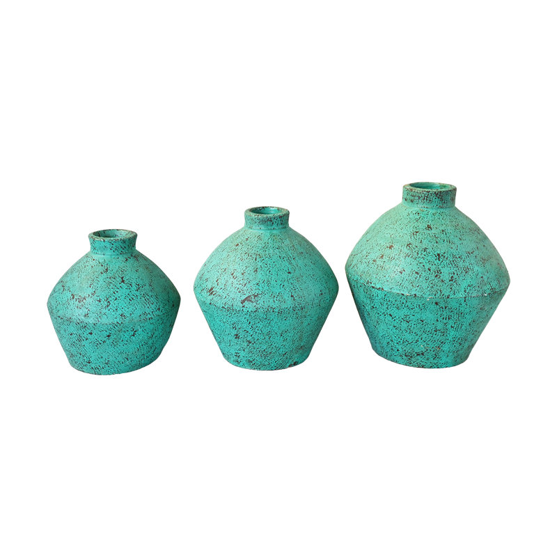 Ensemble de pots / vases décoratifs Ochre Earth Collection