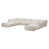 Cream Polyester Blend selected