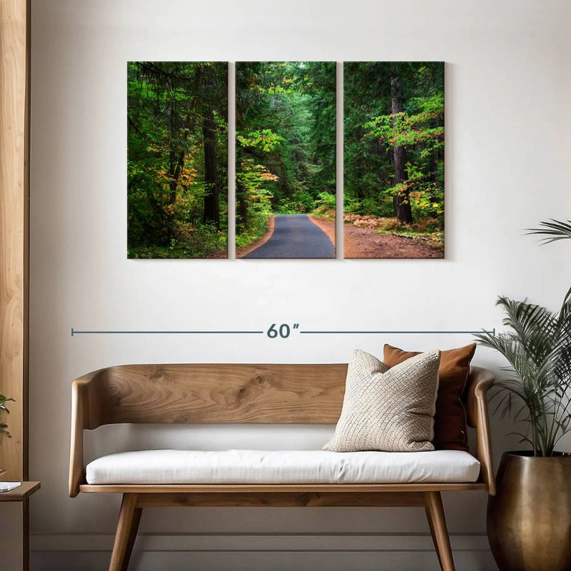 Harnek Oregon Pine Trees, 28" H x 45" W